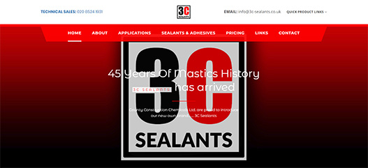 Visit the 3C Sealants micro site link