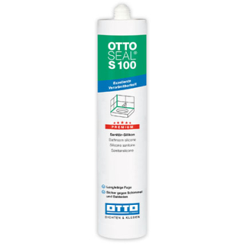 OTTO-CHEMIE OTTOSEAL S100 Premium Bathroom Silicone Matt Sanitary Grey C8681
