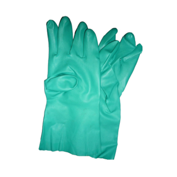 Repair Care Nitro-Tech II Flock-Lined Nitrile Rubber Gloves