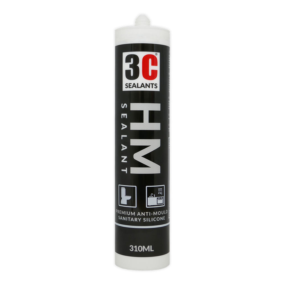 3C Sealants HM AntiMould Sanitary Silicone Sealant Sealants Online