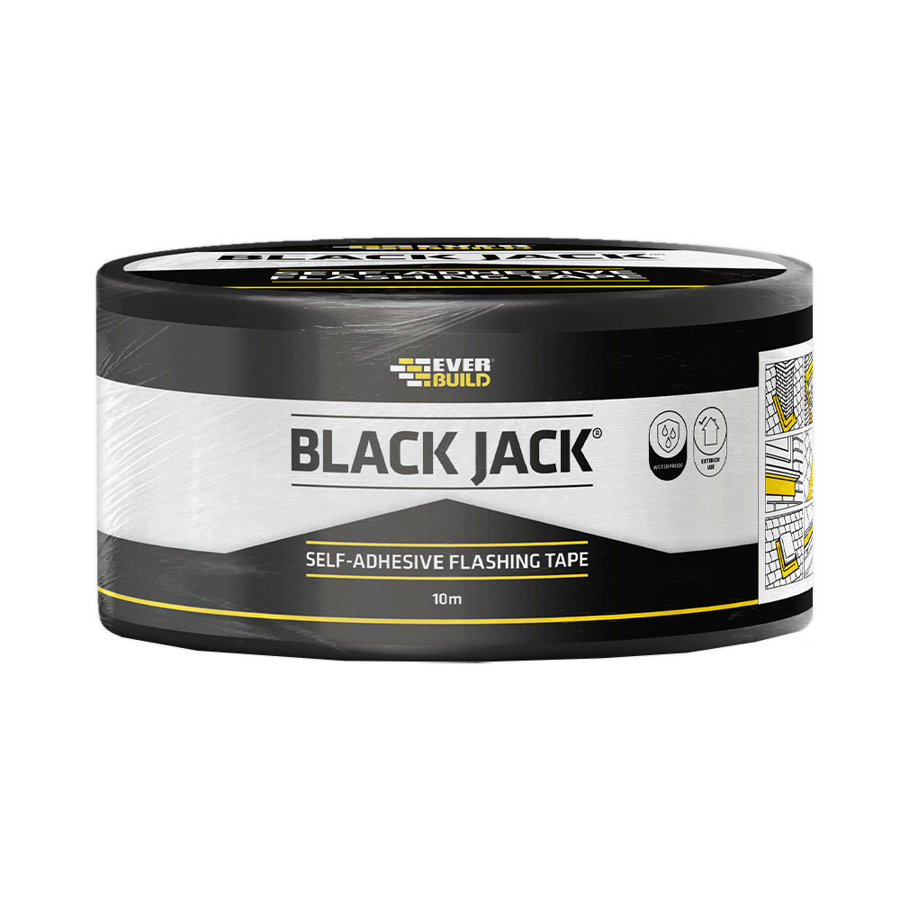 Everbuild Black Jack Flashing Tape Trade Sealants Online