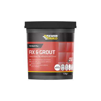 Ready Mixed Tile Adhesive and Grout for Wood