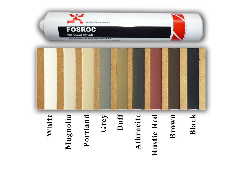 Fosroc MS60 colours