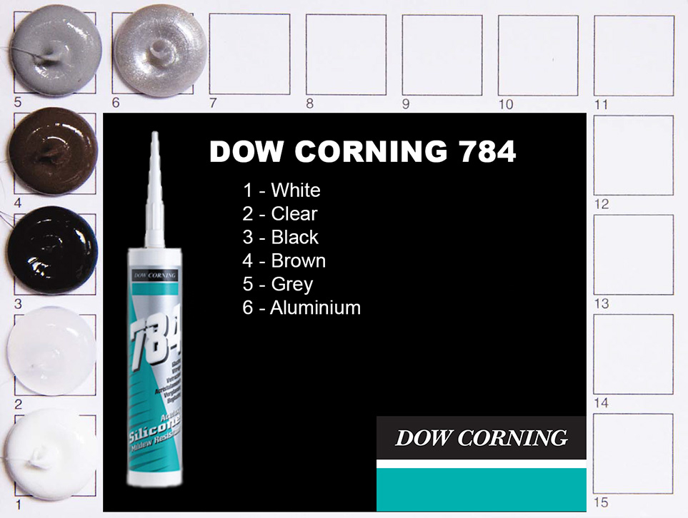 Dow Corning 784 Colours