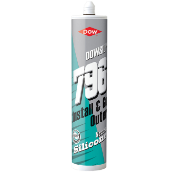 Dow Dowsil 796 PVC-U Wood & Aluminium Silicone Sealant Dow Dowsil 796 PVC-U Wood & Aluminium Silicone Sealant