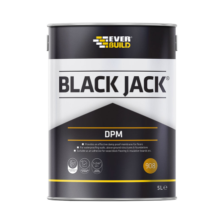 Everbuild Black Jack 908 DPM Bitumen Emulsion Everbuild Black Jack 908 DPM Bitumen Emulsion
