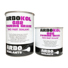 Arbokol 682H Pouring Grade Glass Balustrade Sealant 1.2 Litre Grey