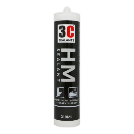 3C Sealants HM Superior Mould Resistant Sanitary Silicone Anthracite 3C Sealants HM Superior Mould Resistant Sanitary Silicone Anthracite