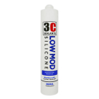 3C Sealants Paintable Premium Acrylic 310ml White