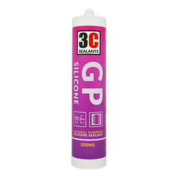 3C Sealants GP Silicone General Purpose Sealant Clear