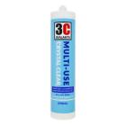 3C Sealants Multi-Use Crystal Clear Adhesive Sealant