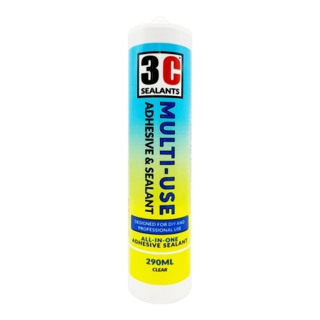 3C Sealants Multi-Use Adhesive & Sealant Clear 3C Sealants Multi-Use Adhesive & Sealant Clear