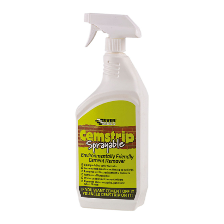 Everbuild Cemstrip Sprayable Cement Remover Everbuild Cemstrip Sprayable Cement Remover