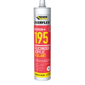 Everflex 195 Siliconised Acrylic Sealant Everflex 195 Siliconised Acrylic Sealant