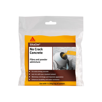 Sika SikaCim No Crack Concrete Fibre & Powder Mixture