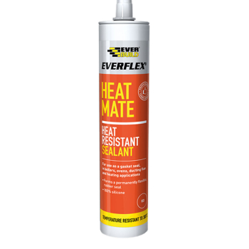 Everbuild Everflex Heat Mate Heat Resistant Silicone Red