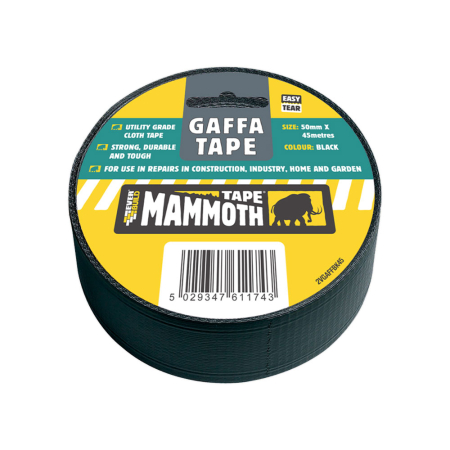 Everbuild Gaffa Tape Black Everbuild Gaffa Tape Black