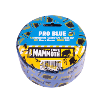 Everbuild Mammoth Pro Blue Masking Tape 50mm x 33m