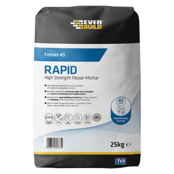 Febset 45 Magnesia Phosphate Repair Mortar Febset 45 Magnesia Phosphate Repair Mortar