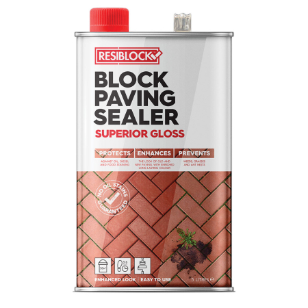 Resiblock Superior Block Paving Sealer Gloss Resiblock Superior Block Paving Sealer Gloss