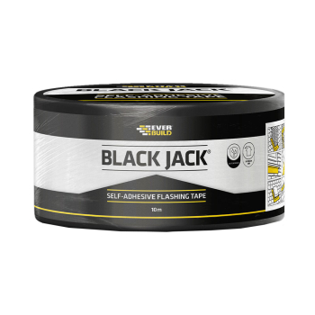 Everbuild Black Jack Flashing Tape Trade 75mm x 10m