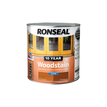 Ronseal 10 Year Woodstain 750ml Deep Mahogany