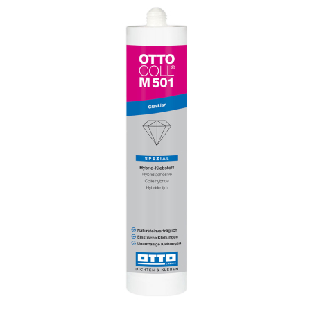 OTTO-CHEMIE OTTOCOLL M501 Crystal Clear Hybrid Adhesive OTTO-CHEMIE OTTOCOLL M501 Crystal Clear Hybrid Adhesive