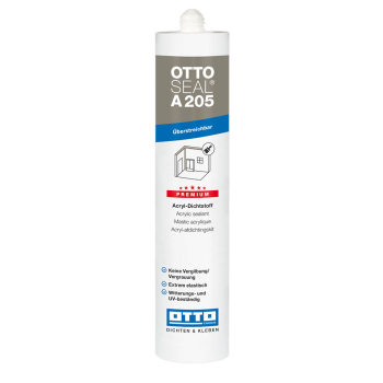OTTO-CHEMIE OTTOSEAL A205 Premium Acrylic Sealant Concrete Grey C56