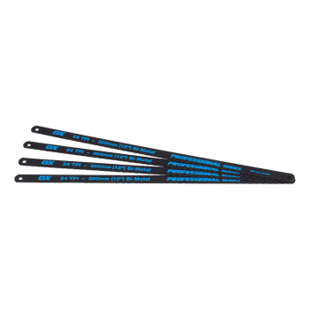 Pro High Tension Hacksaw Blades 12inch 24 TPI (Pack of 4) Pro High Tension Hacksaw Blades 12inch 24 TPI (Pack of 4)