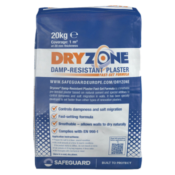 Dryzone Damp Resistant Plaster Dryzone Damp Resistant Plaster