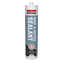 Soudal Trade Roof & Gutter Bitumen-Based Roofing Sealant Black Soudal Trade Roof & Gutter Bitumen-Based Roofing Sealant Black